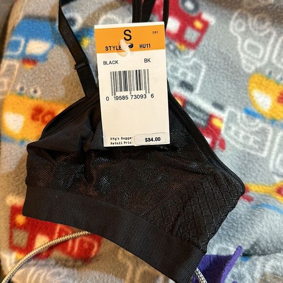 Hanes Women's Wireless Seamless Bra, ComfortFlex Fit Bra Black (106) - Picture 5 of 5